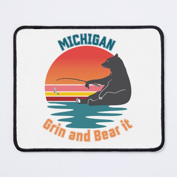 Item preview, Michigan Grin and Bear it designed and sold by im-a-librarian.