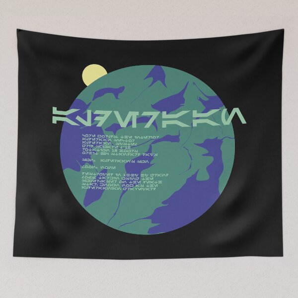 Item preview, Alderaan in Aurebesh designed and sold by B8SEnterprises.