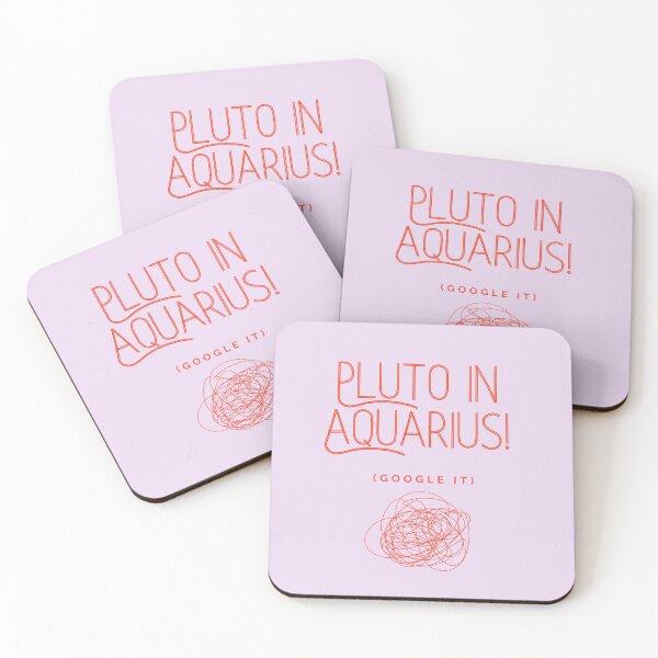 Item preview, Pluto in Aquarius!  Google it!   designed and sold by GlobalCurator.