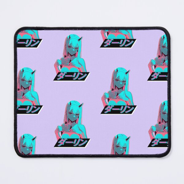 Item preview, ダーリン DARLING Zero Two Franxx Retrowave Aesthetic Edit designed and sold by MikaseSan.