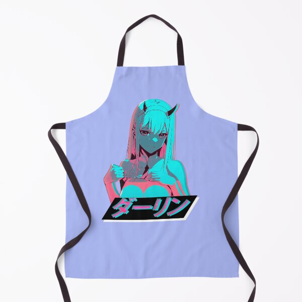 Item preview, ダーリン DARLING Zero Two Franxx Retrowave Aesthetic Edit designed and sold by MikaseSan.