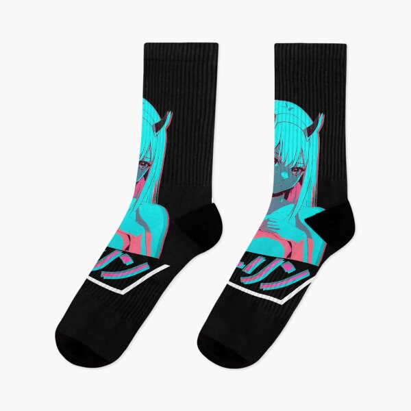Item preview, ダーリン DARLING Zero Two Franxx Retrowave Aesthetic Edit designed and sold by MikaseSan.