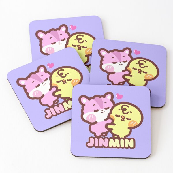 Item preview, JinMin Cute Chibi Fanart Therapy designed and sold by shiminee.