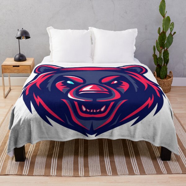 Item preview, red black angry bear illustration icon and logo mascot designed and sold by asep sarifudin.
