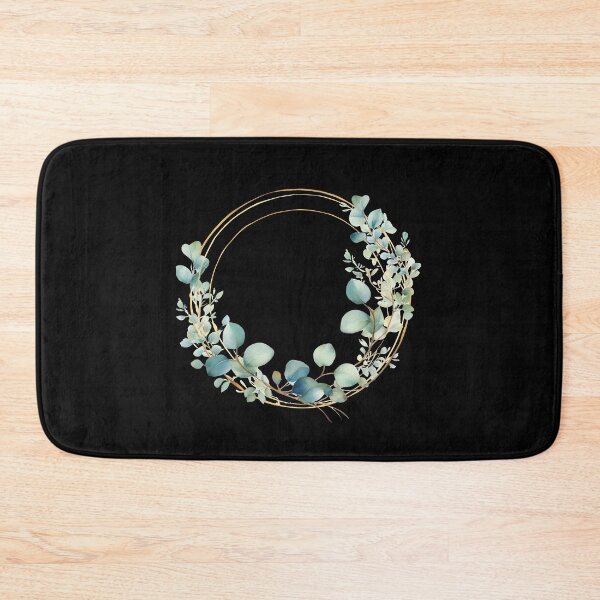 Item preview, Watercolor Leaf Circle Design designed and sold by IvyIsle.