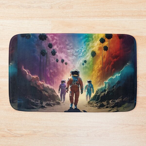 Item preview, Surreal Rainbow-Coloured Landscape Art designed and sold by Obsidian Ink by Wilshire.