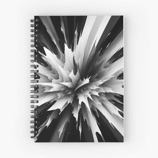 Item preview, Abstract White Spillage on Black designed and sold by papi1998.