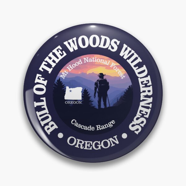 Item preview, Bull of the Woods Wilderness (rd2) designed and sold by curranmorgan.