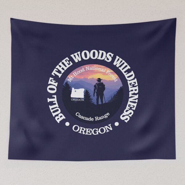 Item preview, Bull of the Woods Wilderness (rd2) designed and sold by curranmorgan.
