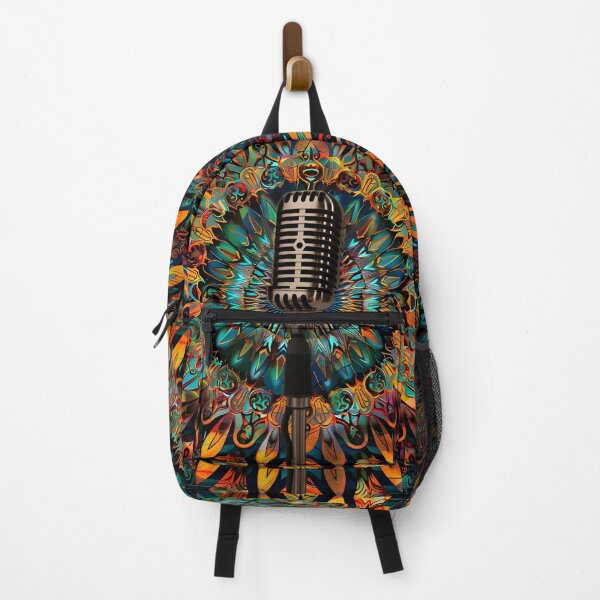 Item preview, Psychedelic Mandala microphone print designed and sold by dcrc.