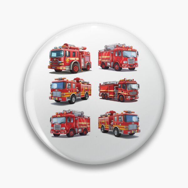 Item preview, Red Firetrucks designed and sold by BuxomBabe21.