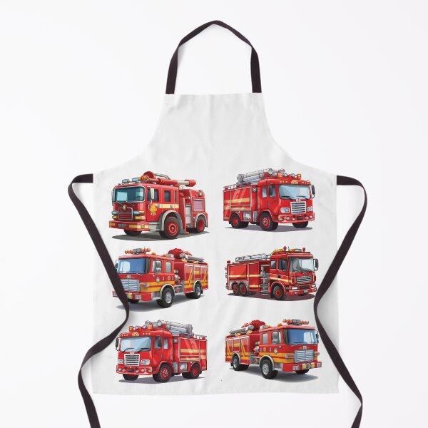 Item preview, Red Firetrucks designed and sold by BuxomBabe21.