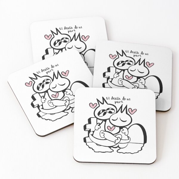 Item preview, Til Death Do Us Part Cats designed and sold by sodain24fps.