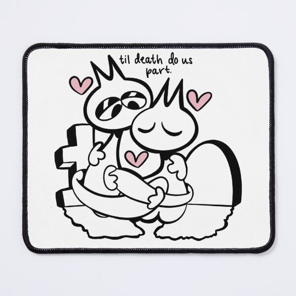 Item preview, Til Death Do Us Part Cats designed and sold by sodain24fps.