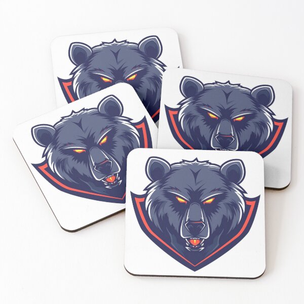 Item preview, black bear vampire illustration icon designed and sold by asep sarifudin.