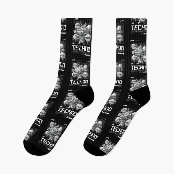 Item preview, TECHNO  - Space Station (white)  designed and sold by Discothreadz.