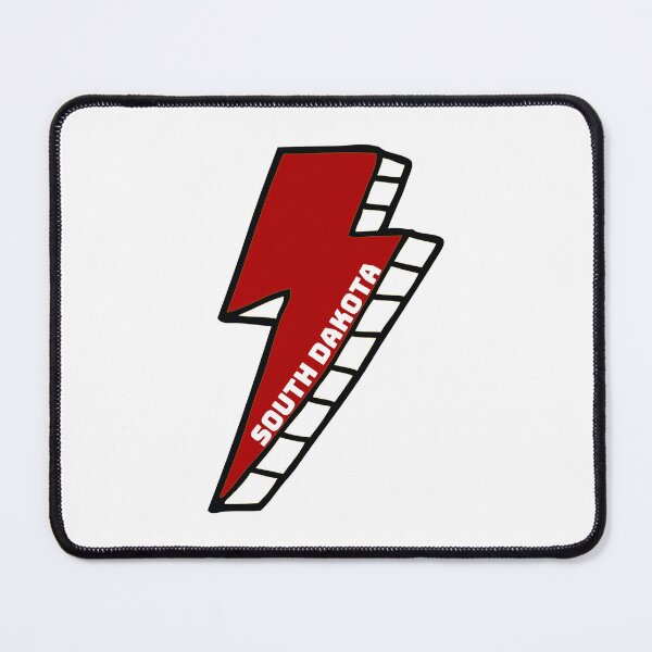 Item preview, University of South Dakota Lightning Bolt designed and sold by kkosmicki.