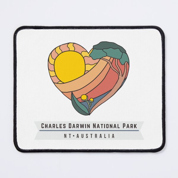 Item preview, Charles Darwin National Park Australia Souvenir Tshirt Sticker designed and sold by Zaprinda.