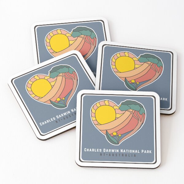 Item preview, Charles Darwin National Park Australia Souvenir Tshirt Sticker designed and sold by Zaprinda.