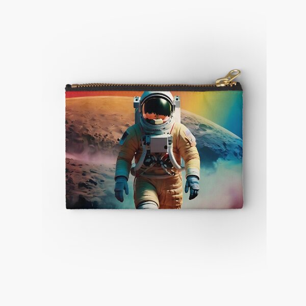 Item preview,  Atsronautar Surreal Rainbow-Coloured Landscape Art designed and sold by Obsidian Ink by Wilshire.