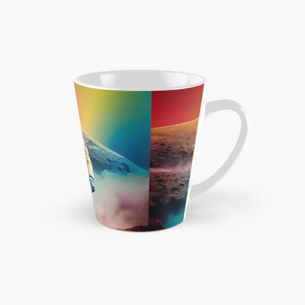 Item preview,  Atsronautar Surreal Rainbow-Coloured Landscape Art designed and sold by Obsidian Ink by Wilshire.