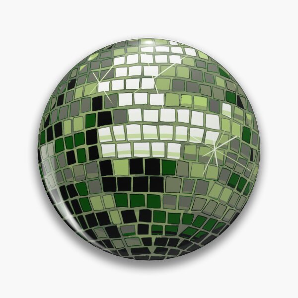 Item preview, aromantic flag mirrorball designed and sold by truthplum.