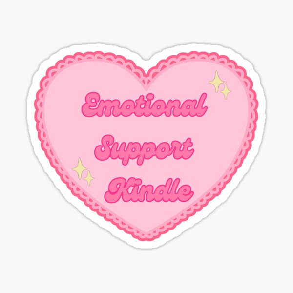 Item preview, Emotional support kindle designed and sold by Made-By-Adell.