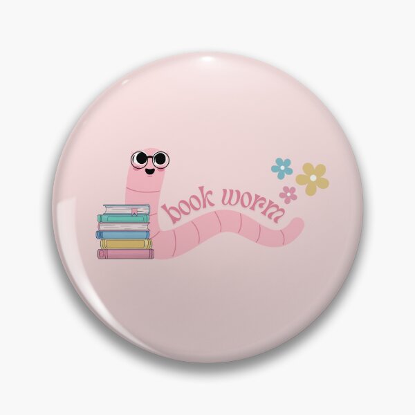 Item preview, Book worm designed and sold by Made-By-Adell.