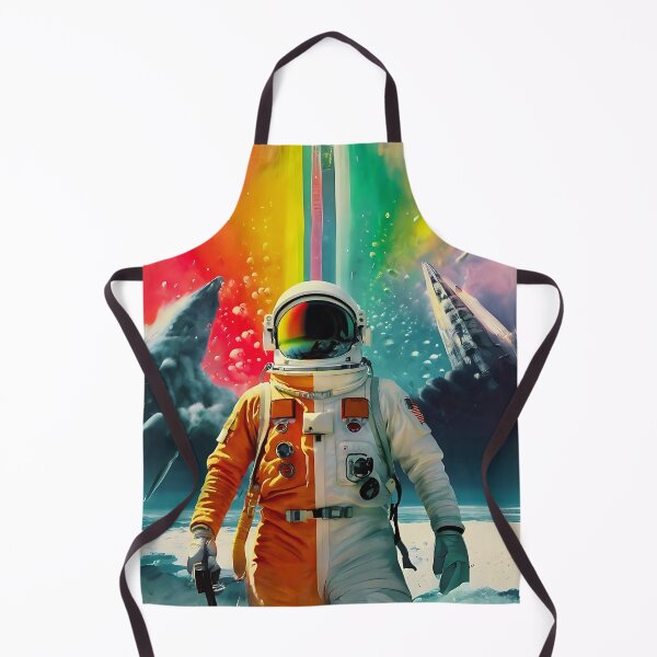 Item preview, Atsronautar Surreal Rainbow-Coloured Landscape Art designed and sold by Obsidian Ink by Wilshire.