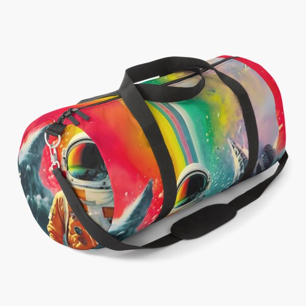 Item preview, Atsronautar Surreal Rainbow-Coloured Landscape Art designed and sold by Obsidian Ink by Wilshire.
