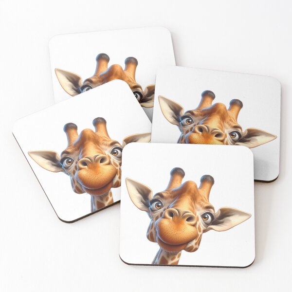 Item preview, Surprised Animals - Giraffe designed and sold by roundowl.