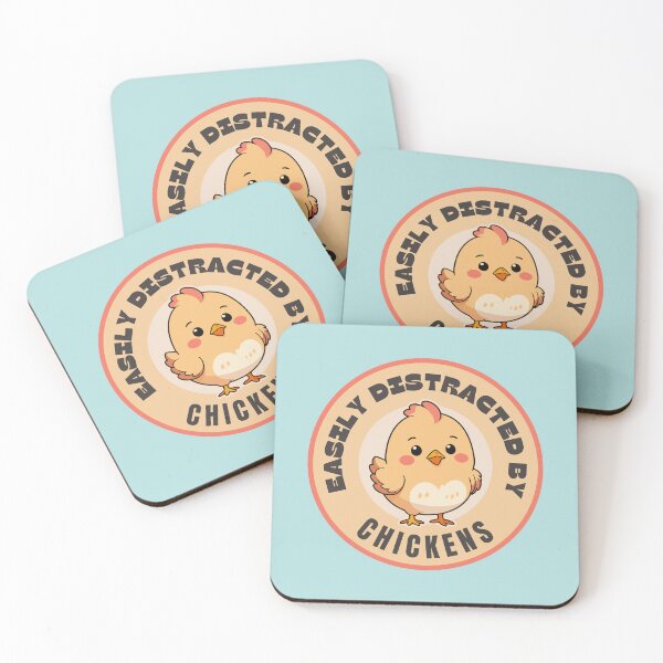 Item preview, Easily Distracted By Chicken designed and sold by Atlantico54.