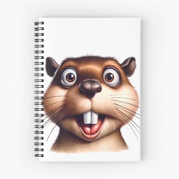 Item preview, Surprised Animals - Beaver designed and sold by roundowl.