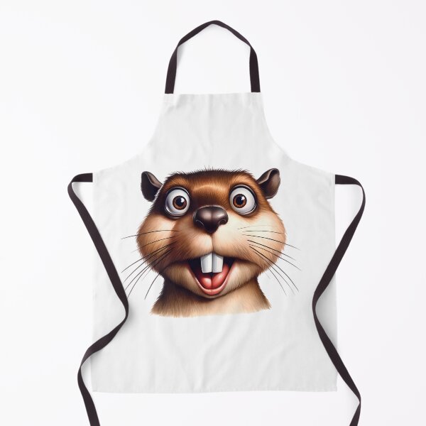 Item preview, Surprised Animals - Beaver designed and sold by roundowl.