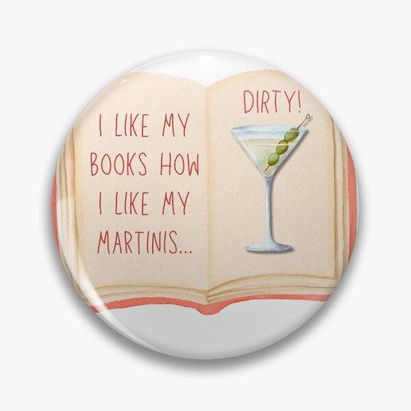 Item preview, I like my books how I like my martinis designed and sold by Made-By-Adell.