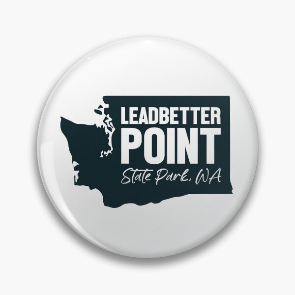 Artikelvorschau, Leadbetter Point State Park Washington Karte entworfen und verkauft von bivenart.