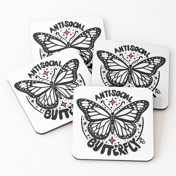 Item preview, Antisocial Butterfly designed and sold by altbarbzz.
