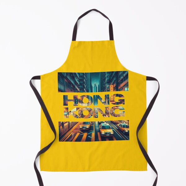 Item preview, Hong Kong busy road with yellow taxi cabs designed and sold by coloursforkids.