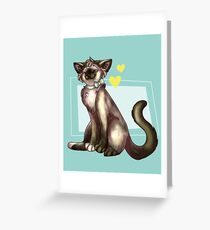 China Cat! Greeting Card