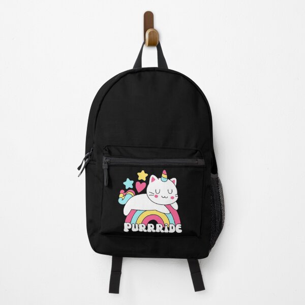 Item preview, Pride - cute rainbow unicorn kitty designed and sold by EvergreenWhimsy.