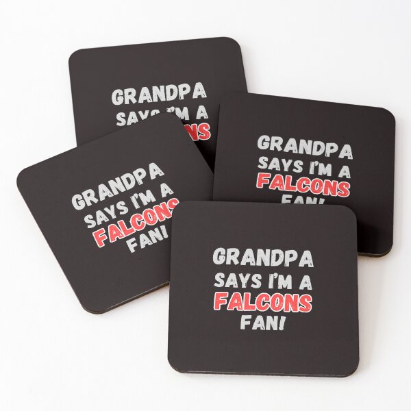 Item preview, Grandpa says I'm a Falcons Fan! designed and sold by IssaraStudio.