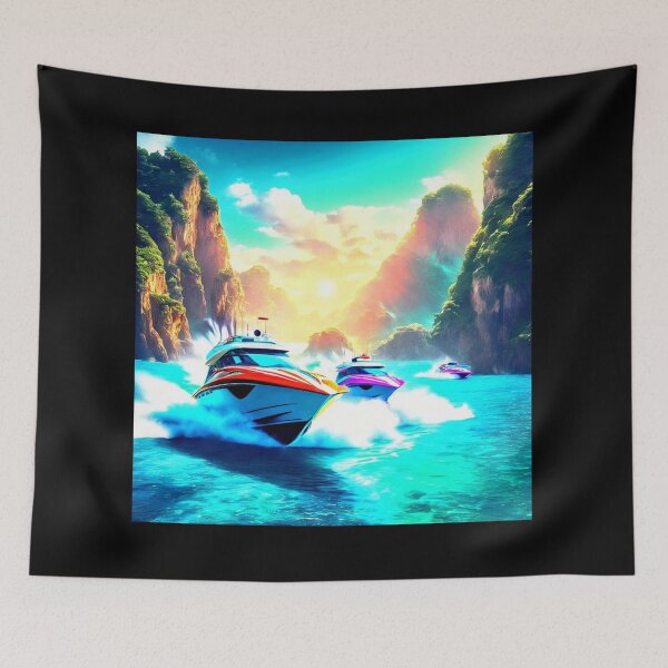 Item preview, Speedboat Canyon designed and sold by Kingcls.