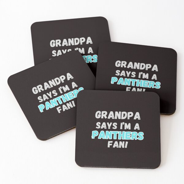 Item preview, Grandpa says I'm a Panthers Fan! designed and sold by IssaraStudio.