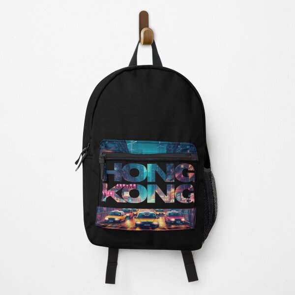 Item preview, Hong Kong busy road with yellow taxi cabs v.2. designed and sold by coloursforkids.