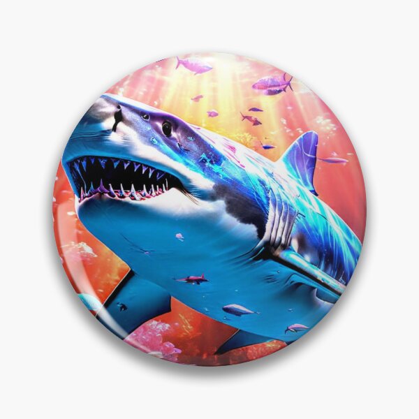 Item preview, Sun Lit Shark designed and sold by Kingcls.