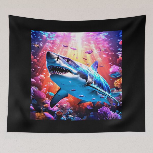 Item preview, Sun Lit Shark designed and sold by Kingcls.