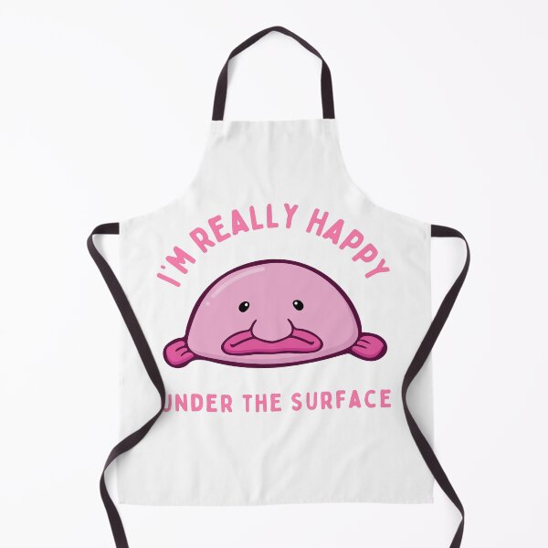 Item preview, Blob Fish Happy Under The Suface  designed and sold by homochaotic.
