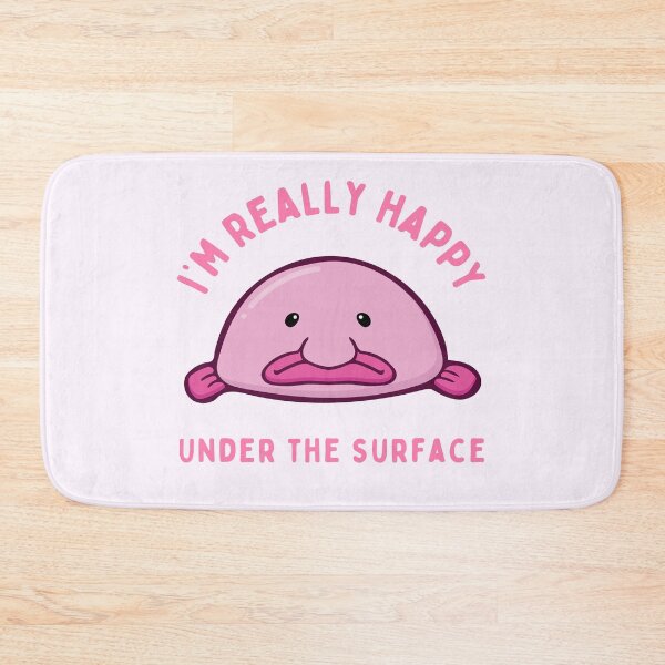 Item preview, Blob Fish Happy Under The Suface  designed and sold by homochaotic.