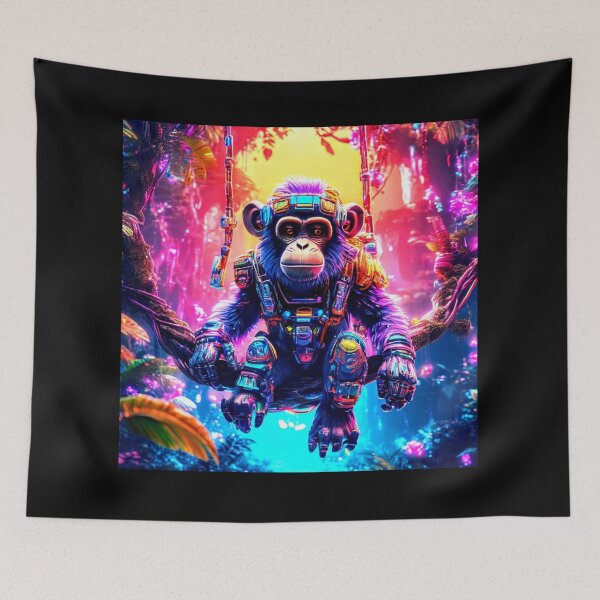 Item preview, Techno Chimp designed and sold by Kingcls.