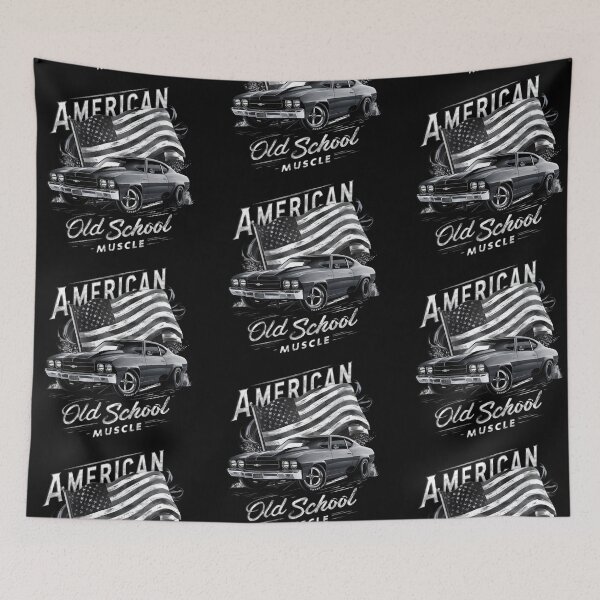 Item preview, American Old School Muscle designed and sold by PlanetMarker.